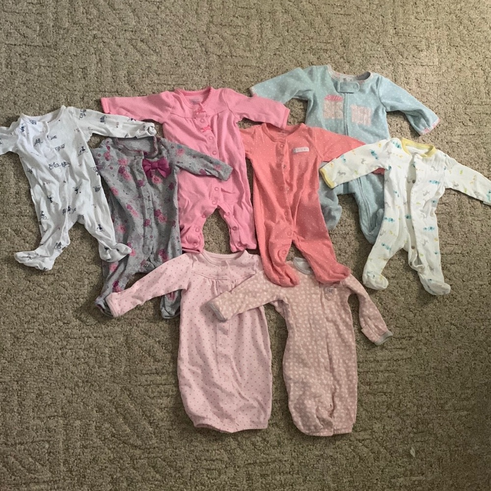 Girls Newborn Sleepers